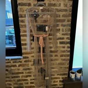 Pearl robe/coverup worn once!